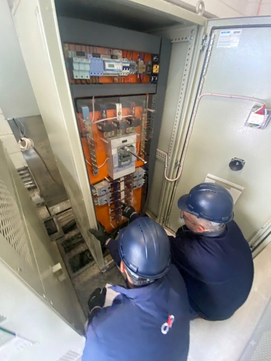 Manutenção elétrica preventiva e corretiva industrial OP ENERGY